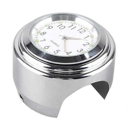 Digital Clock Time Gauge for Mini Motorcycle 7/8" Handlebar Mount (N/A)
