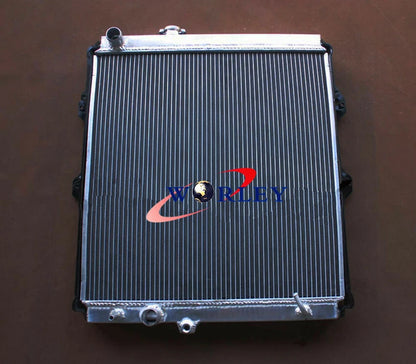 Set of 4 Aluminum Radiators for Hilux VZN167 (1997–2004)
