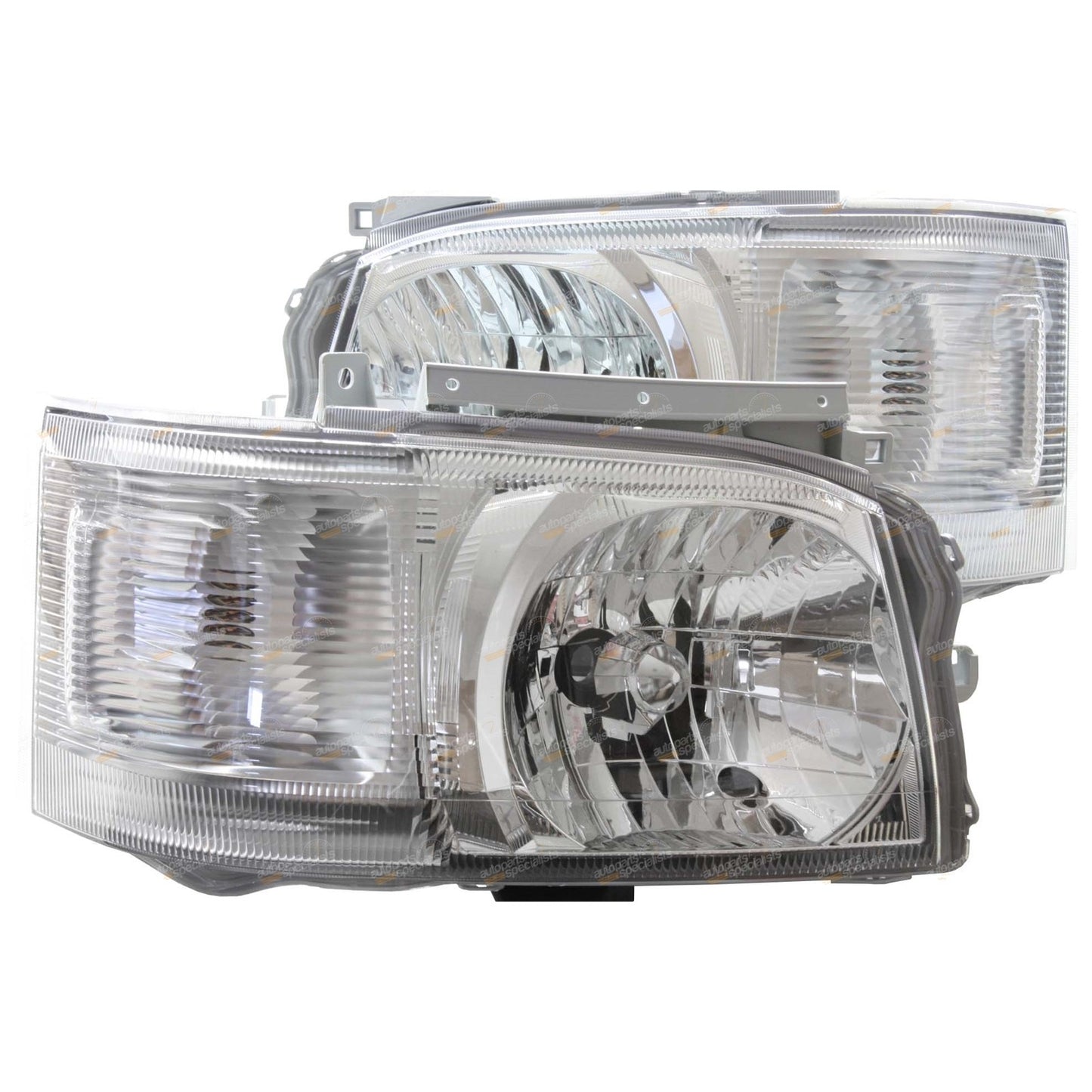 Headlights Set for Toyota Hiace Van LWB/Commuter (2005–2010)