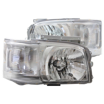 Headlights Set for Toyota Hiace Van LWB/Commuter (2005–2010)