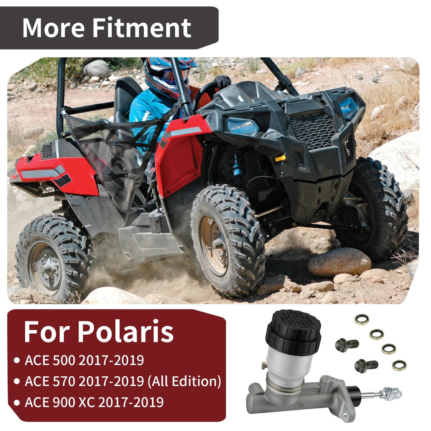 Brake Master Cylinder for Polaris ACE 900 XC (2017–2019)