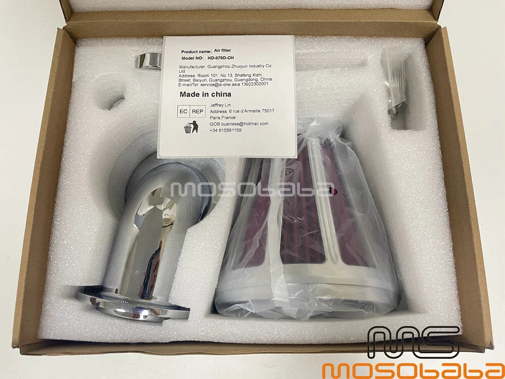 Chrome Air Filter Cleaner Intake for Harley Softail Standard FXST (2018-2023)