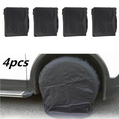 Tire Cover for Vehicles Heavy Canvas Wheel Covers