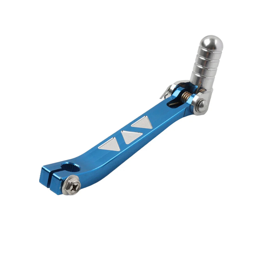11mm Blue CNC Gear Lever Shifter Handle for 110cc 125cc PIT PRO DIRT BIKE