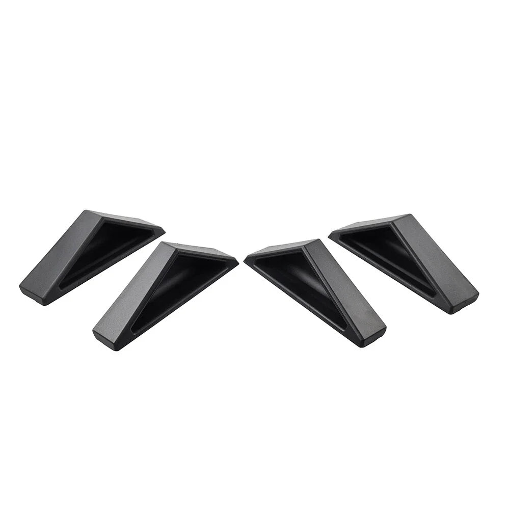 4Pcs Black Fingerprint Resistant Interior Door Handles for Tesla Cybertruck (2024)