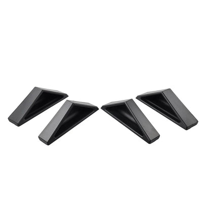 4Pcs Black Fingerprint Resistant Interior Door Handles for Tesla Cybertruck (2024)