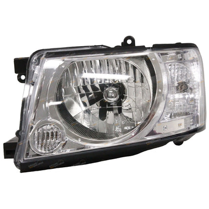 Set of 2 Headlights for Nissan Patrol GU Series 4 & 6 (2004–2013)