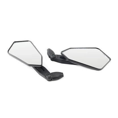 Motorcycle Enduro Rear View Side Mirrors 10mm for Cruiser Chopper ATV