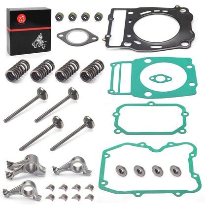 Rocker Arm Cylinder Head Gasket Valve Kit for Polaris Big Boss 500 (1998–2002)
