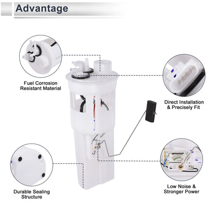Fuel Pump Assembly for Dodge D150 V6 3.9L (1991–1993) No. 25177576/4728730/4762539