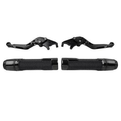 Folding Extendable Brake Clutch Lever Grip Set for Yamaha FZ MT 07 09 (2014-2020)