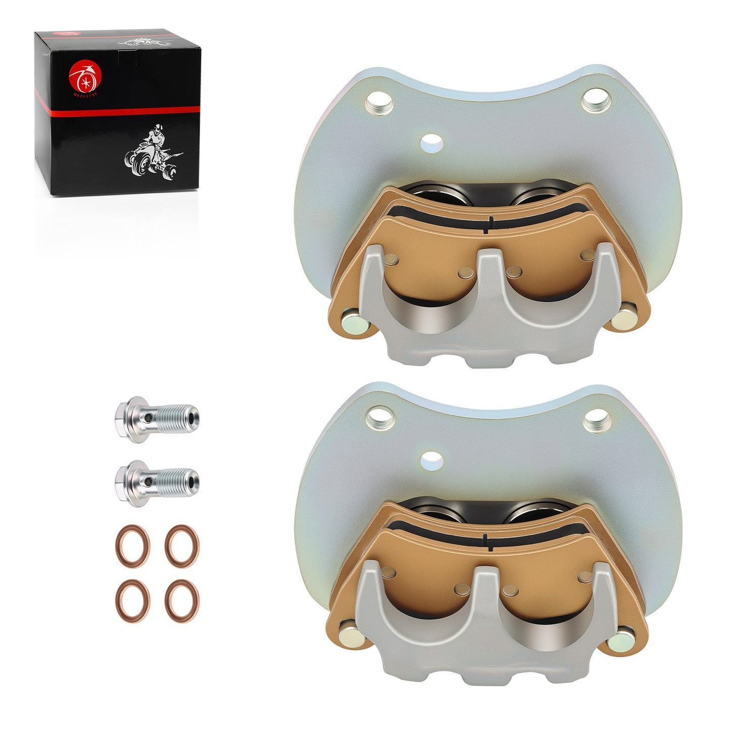 Set of 2 Rear Brake Calipers for Polaris RZR Turbo S (2021)
