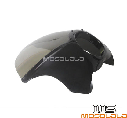 Smoke Headlight Fairing Windshield for Harley Sportster XL883 XL1200 Dyna (2004-2023)