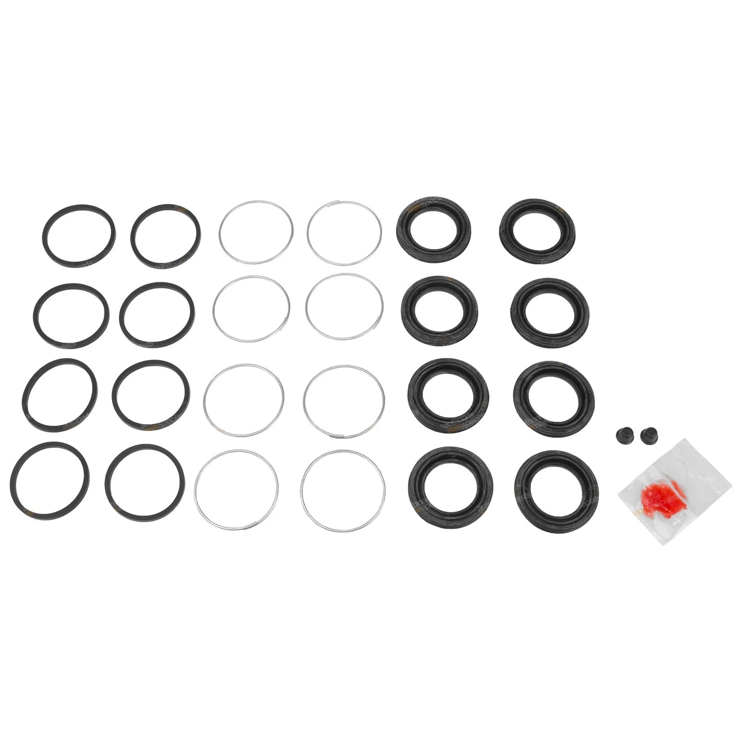 Front Disc Brake Caliper Rubber Repair Kit for Toyota HDJ78 HDJ79 (1990–2007)