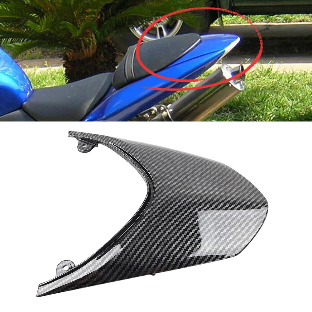 Carbon Fiber Look Rear Upper Seat Tail Light Fairing for Kawasaki ZX10R (2004-2005)