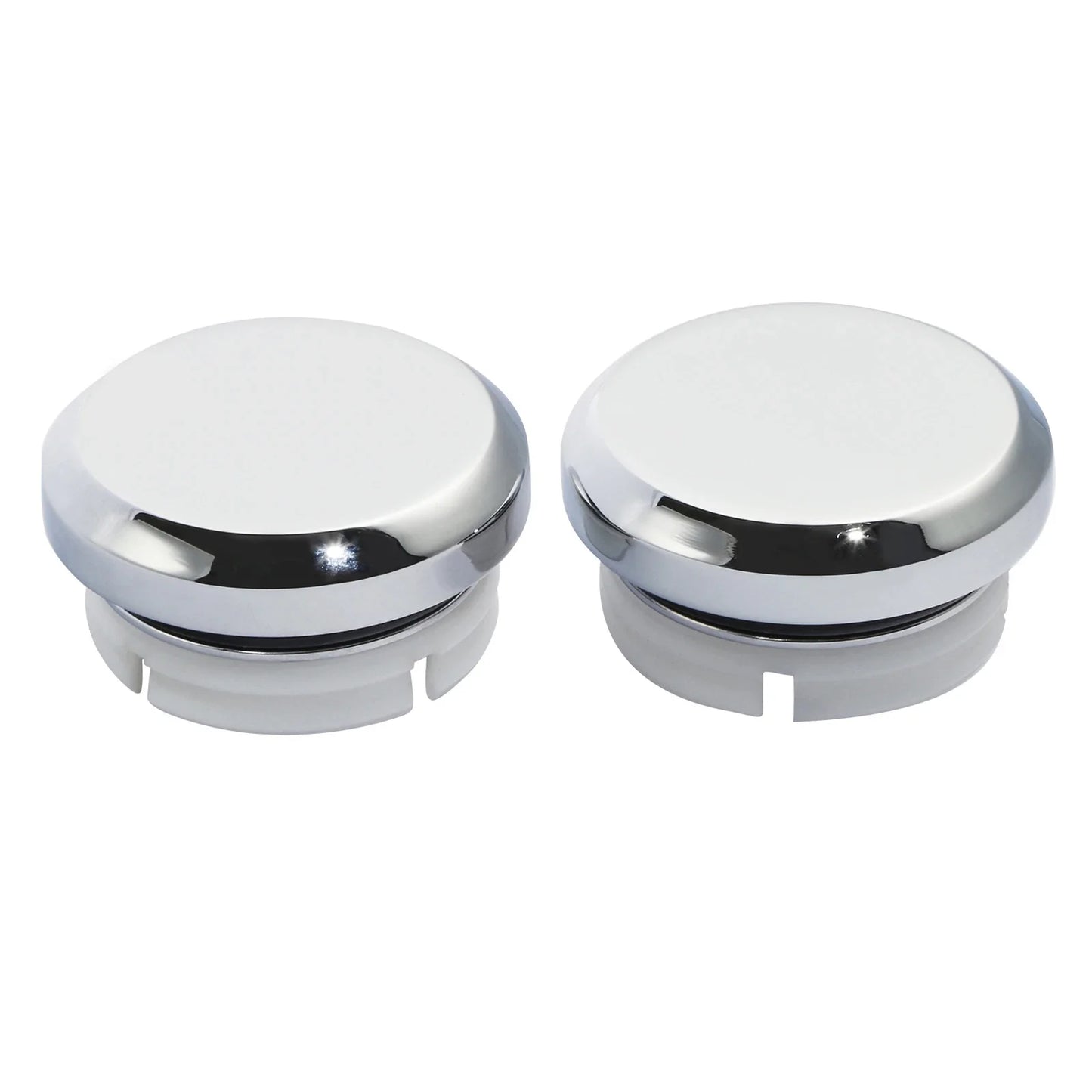 Chrome Swing Arm Pivot Covers for Harley Sportster S (2021-2024)