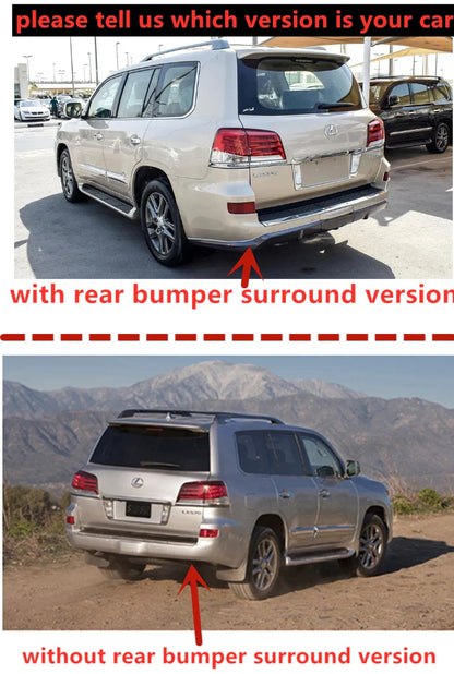 2 x Rear Wheel Splash Guards Mud Flaps Fender for Lexus LX570 (2008–2015)