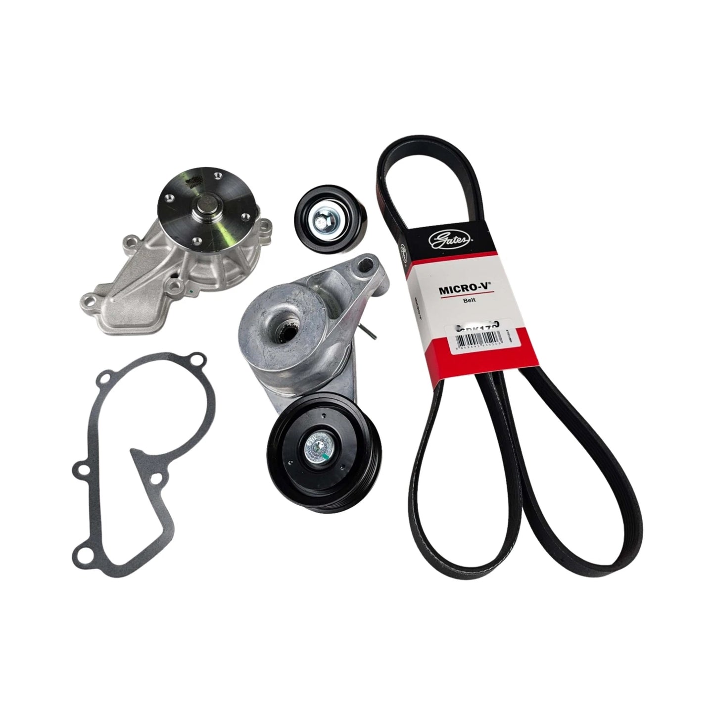 Drive Belt Idler Tensioner & Water Pump Kit for i30 Sportage (2004–2010)
