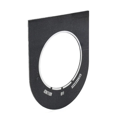 Dash Cover Switch Nameplate for Harley Dyna FXDWG, Softail FXST FLST (93-17)
