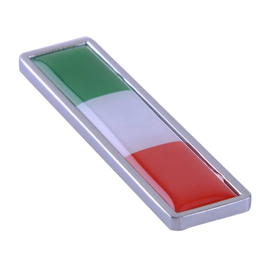 3D Italian Flag Car Truck Decal Emblem Sticker