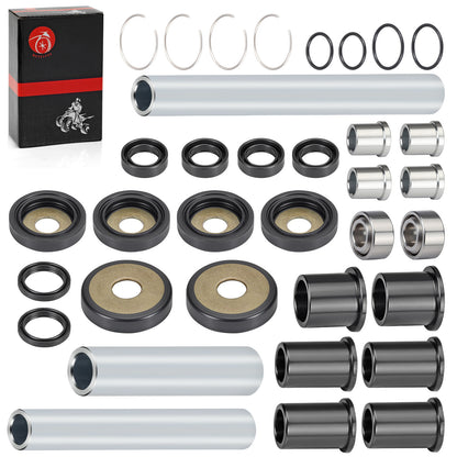 Rear Upper and Lower A-arm Bushing Shaft Kit for Honda Rincon 650 680 (2003–2014)
