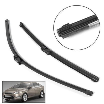 Set of 2 Front 26"/19" Rubber Wiper Blades for Ford Mondeo MK4 (2007–2014)
