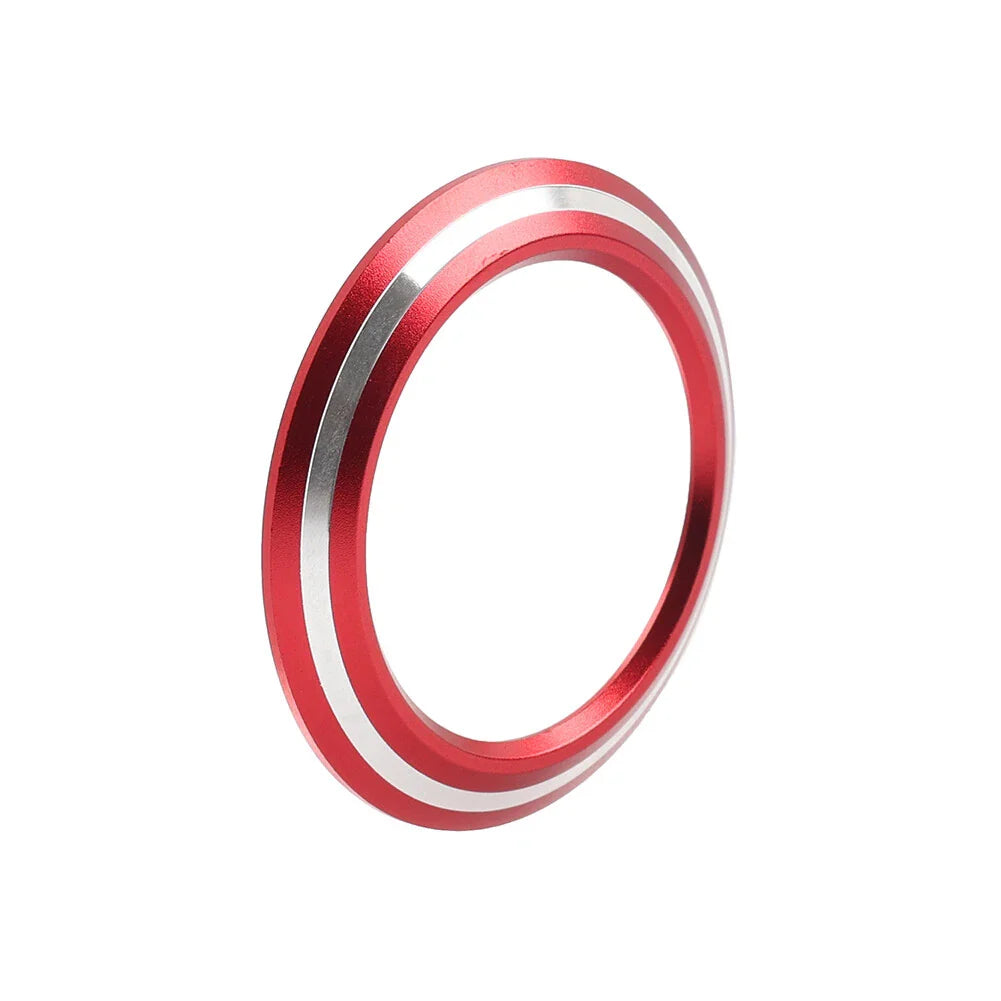 Red Engine Start Stop Button Cover Ring for Lexus NX250 350h 450h (2022-2024)