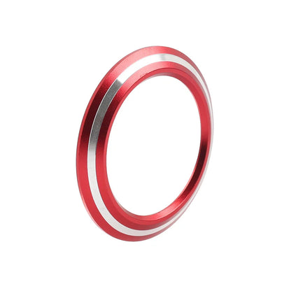 Red Engine Start Stop Button Cover Ring for Lexus NX250 350h 450h (2022-2024)
