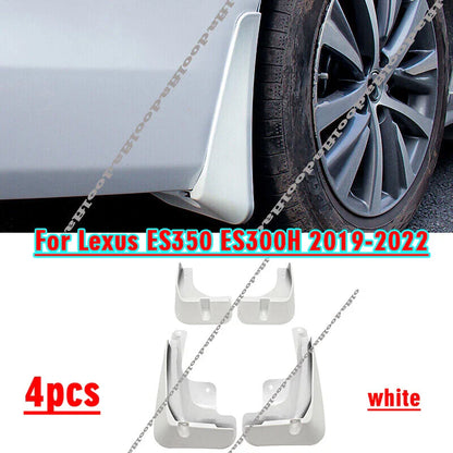 Mud Flaps Splash Guards Fender Mudguard for Lexus ES350 ES300H (2019–2022)