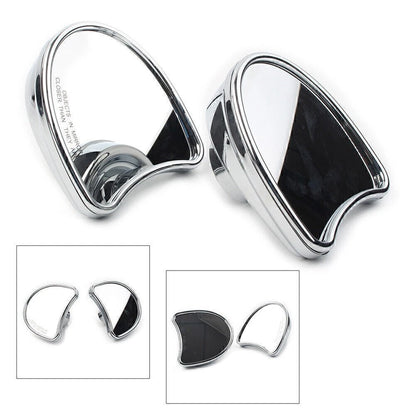 2X Wide Angle Fairing Mount Mirrors for Harley FLHT FLHX FLHTK (1996–2013)