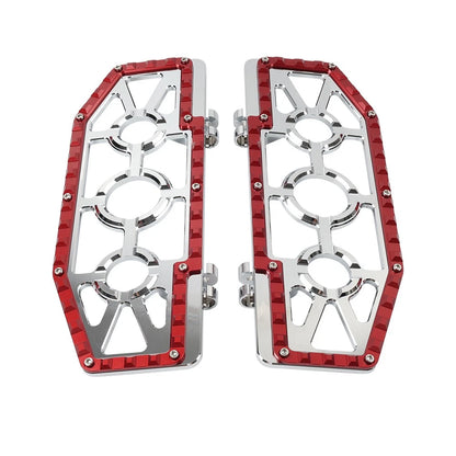 Rider Driver Floorboards Foot Pegs for Harley Electra Glide FLHT FLHTC (1996–2023)