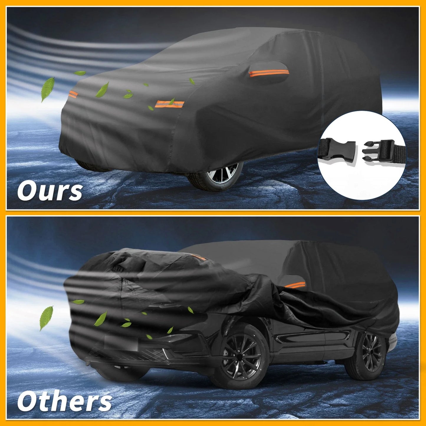 Waterproof All Weather Car Cover for Honda CRV 7-Seater (2017-2023)