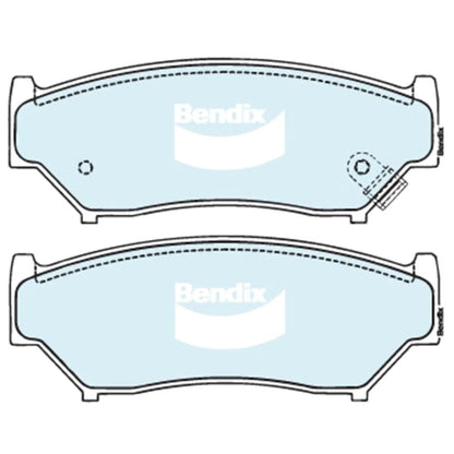 4WD Front Disc Brake Pads for Suzuki Vitara (1991 - 1998)
