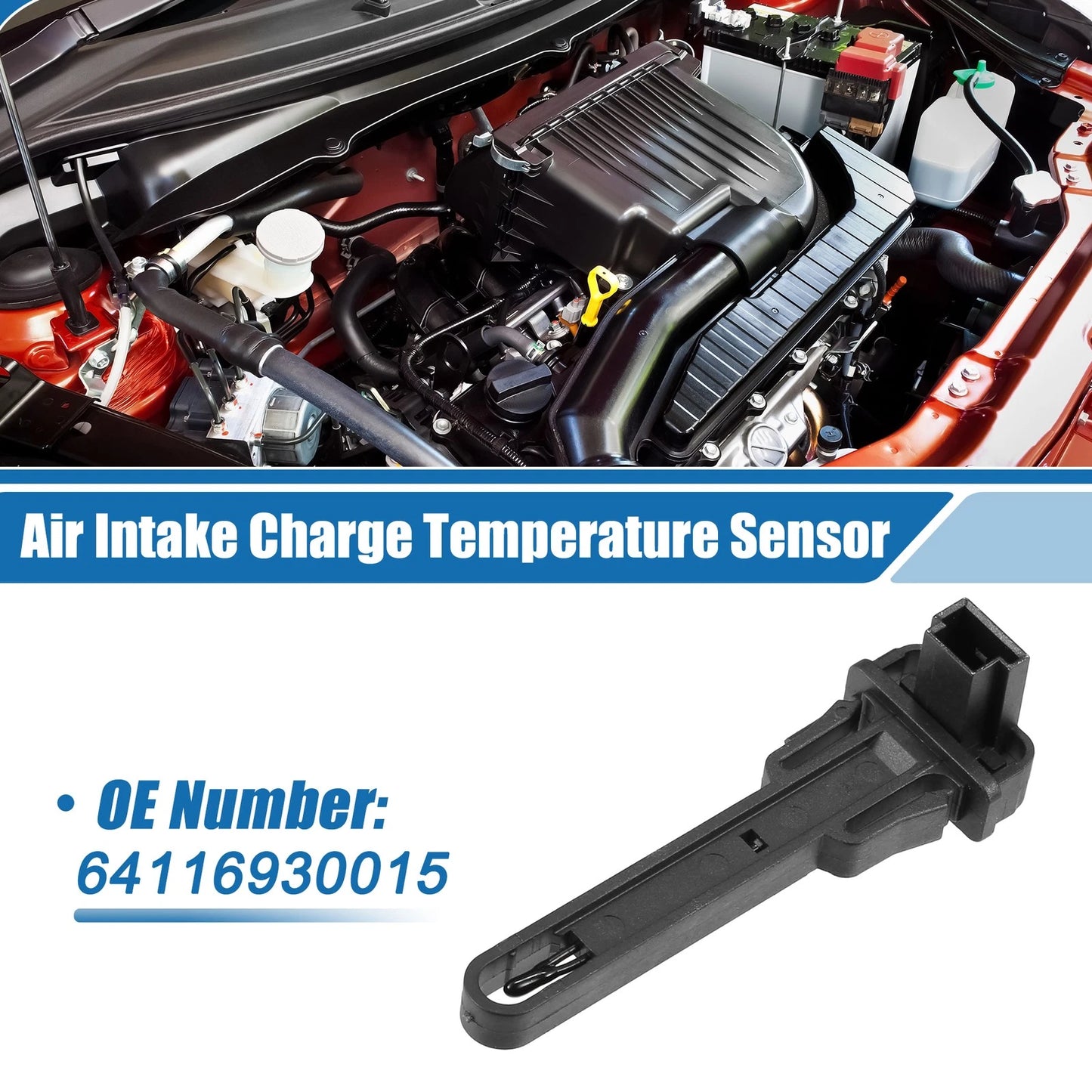 Air Intake Temperature Sensor No. 64116930015 for BMW 1 Series M (2011)