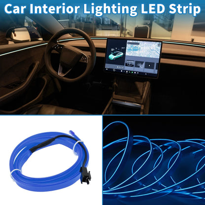 LED Strip Interior Decoration Lighting for Universal Cars (USB 5V)