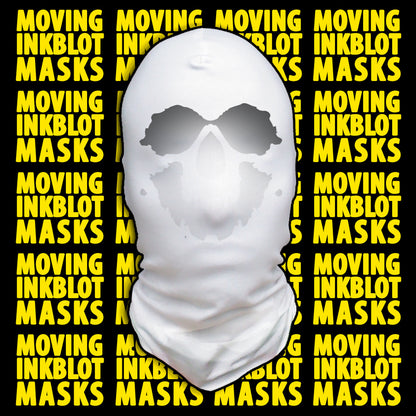 Rorschach Moving Inkblot Masks for Halloween Costume