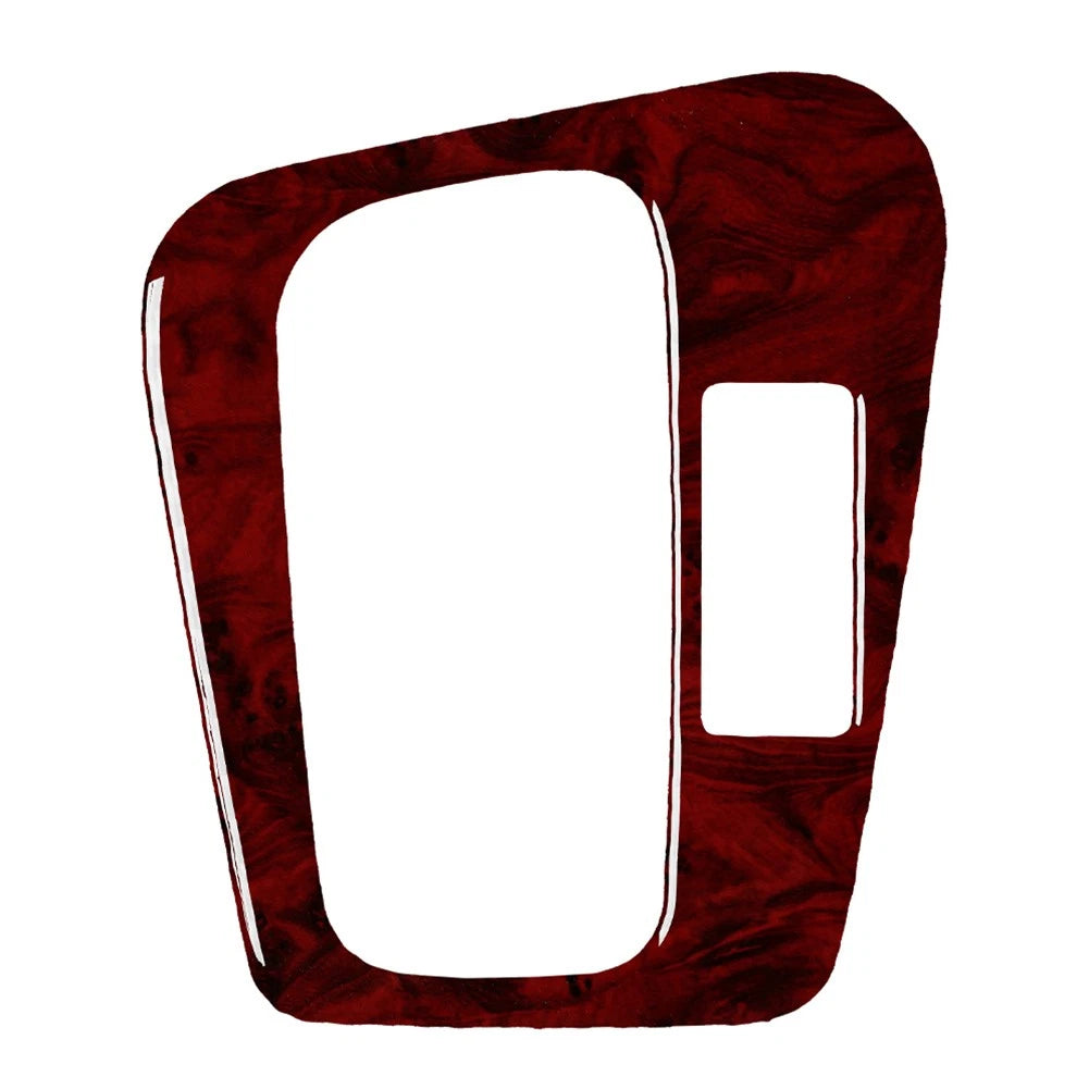 Red Wood Grain Console Gear Shift Panel Cover Trim for BMW 3 Series E36 (1991–1999)