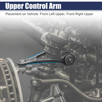 Set of 4 Front Lower Upper Control Arm Ball Joints for Chevrolet Avalanche (2002–2013)