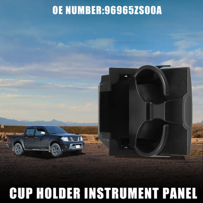 Cup Holder for Nissan Frontier (2006–2021) No. 96965ZS00A, Gray