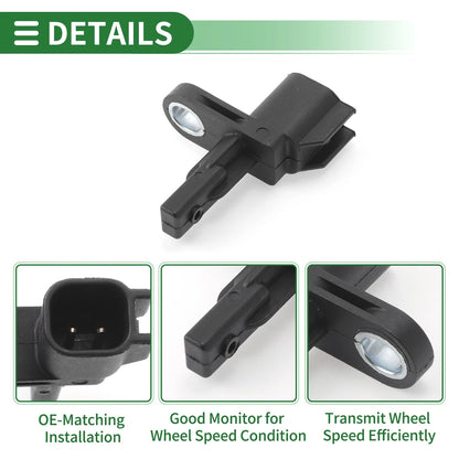 ABS Wheel Speed Sensor No.JX612C204ANA for Ford Escape (2020–2022)