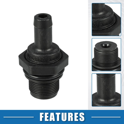 PCV Valve Fittings No.96495288 for Chevrolet Aveo (2004–2008) Black