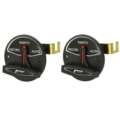 Set of 2 Livewell Control Cable Lever Valve Handles for Ranger Boats