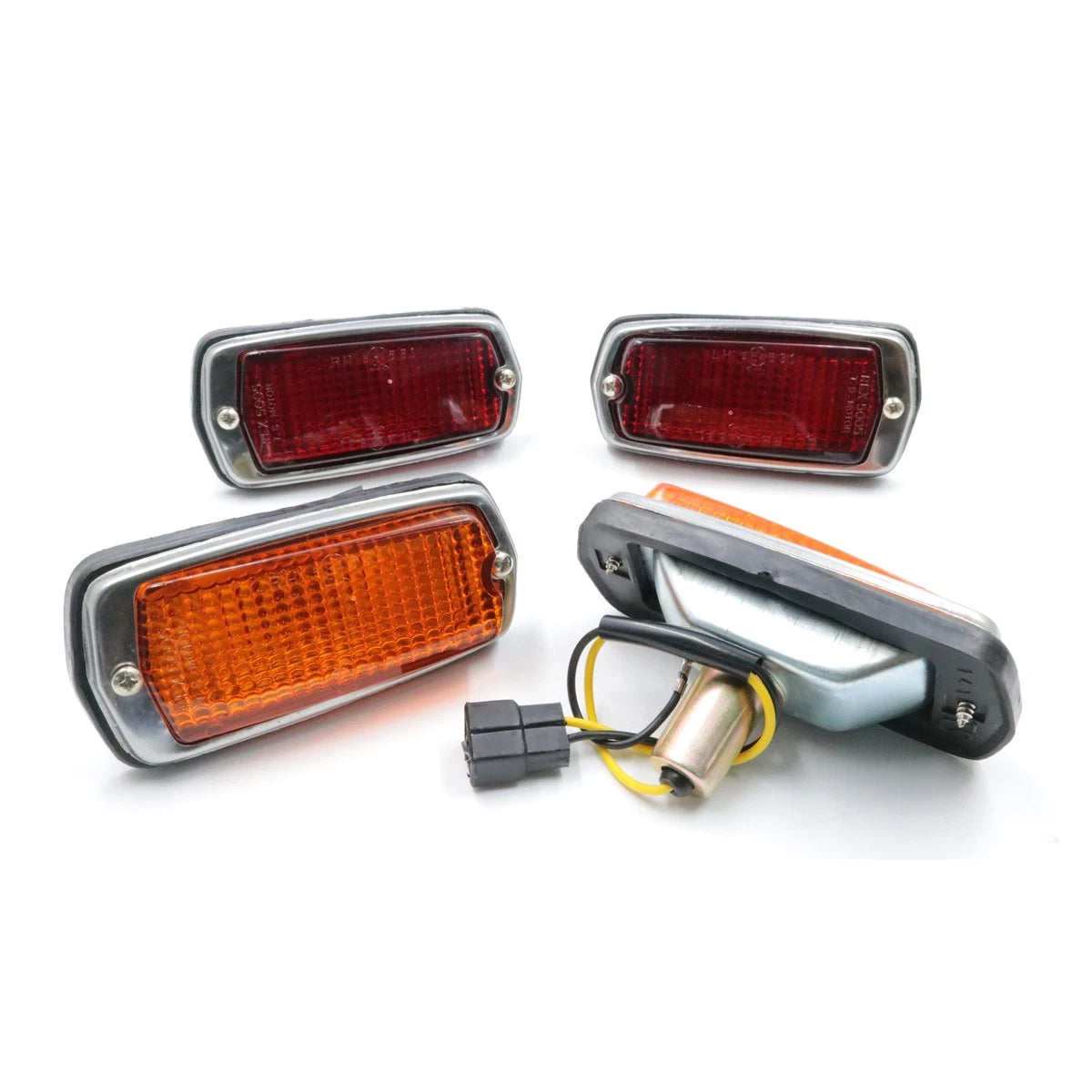 Set of 2 Side Marker Lamps for Datsun Bluebird 510 (1968–1978)