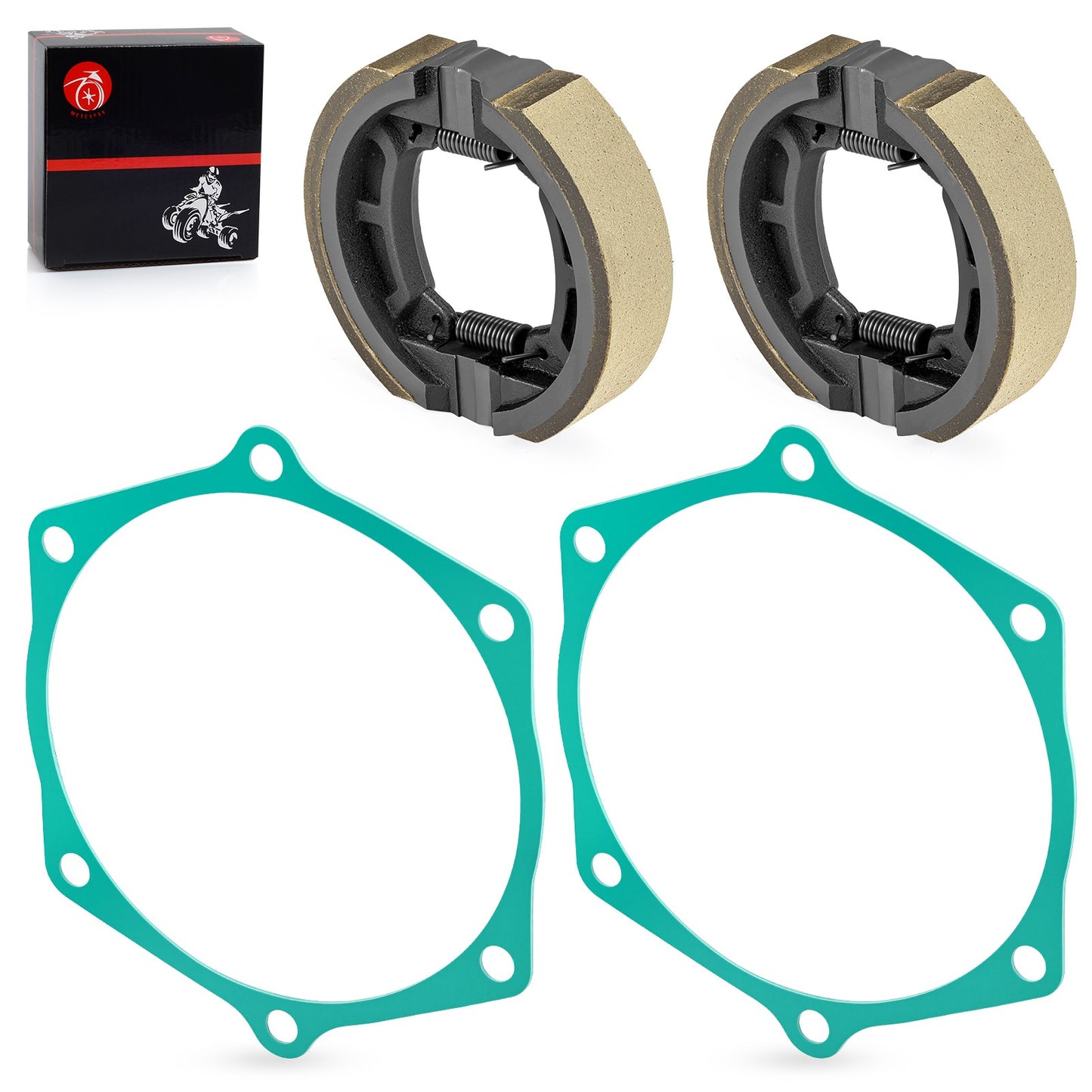 Set of 4 Brake Shoe Springs Gasket Kit for John Deere 650 670