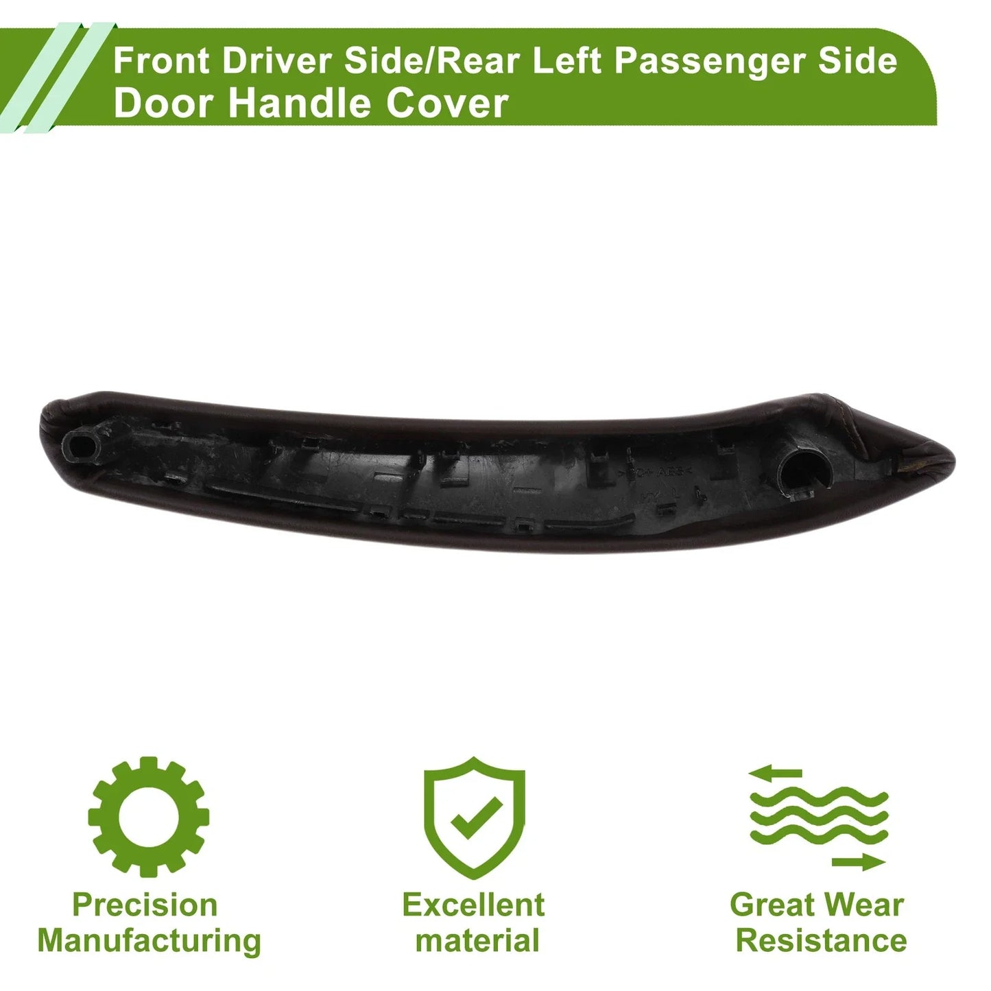 Door Panel Handle Pull Trim Cover for BMW X5 (2008-2013) Deep Brown