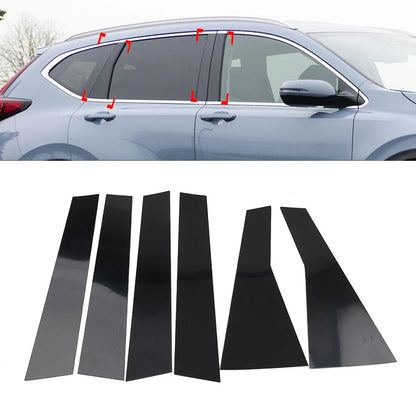 Pillar Post Door Window Cover Trim for Honda CR-V 2017-2022