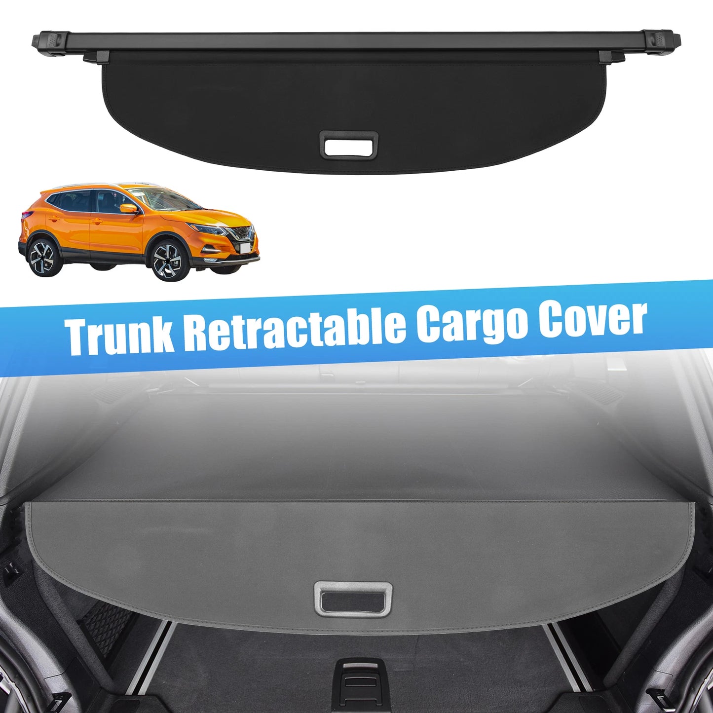 Retractable Cargo Cover for Nissan Rogue (2021–2024)