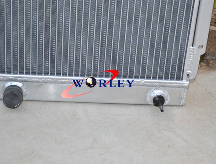 3 Core Aluminum Radiator + Fan for Datsun 1200 (1970-1976)