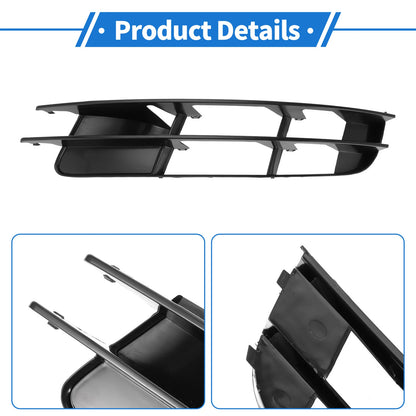 1pc Fog Light Grill for Audi Q7 (2007–2009) No. 4L0807681 ABS Black