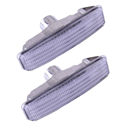 2 x Side Marker Light Shell Covers for BMW 5 E39 528i 530i 540i (1997-2003)